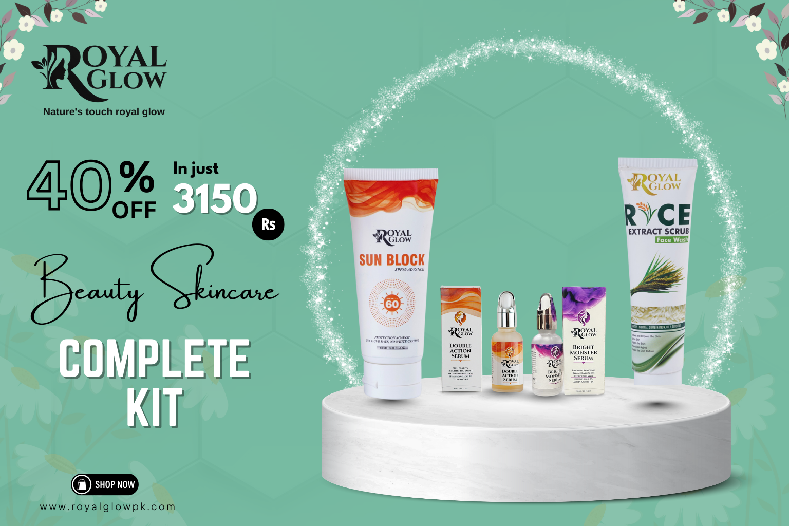 Royal Glow Complete Care Kit